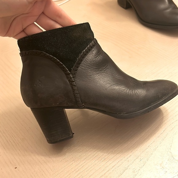 Jack Rogers Shoes - ◾️Jack Rogers Leather & Suede Booties